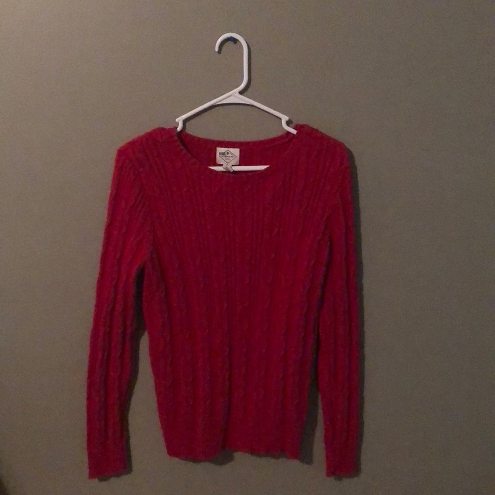 St. John’s Bay Red Crew Neck Sweater